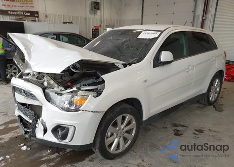 2015 Mitsubishi Outlander Sport Se from USA, damaged, VIN 4A4AR4AU6FE062462
